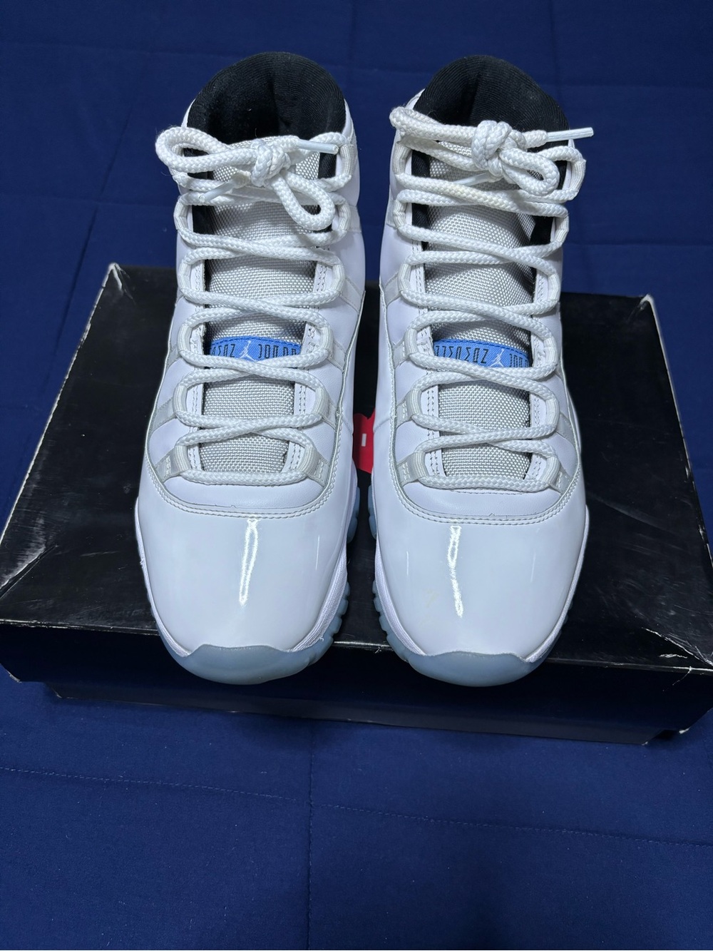 Jordan 11 Retro High Legend Blue 2024 Size 10
